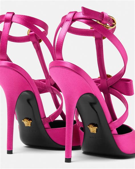 versace schoenen chop|Versace pink shoes.